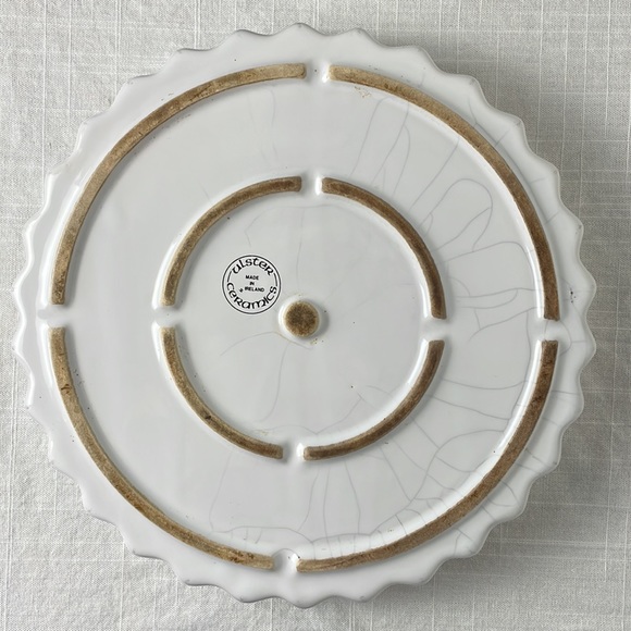 Vintage Quiche Lorraine Recipe Pie Plate bakeware Ulster Ceramics Ireland - Picture 11 of 16